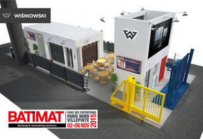 Wiśniowski Brand Products will be featured at Batimat in Paris!