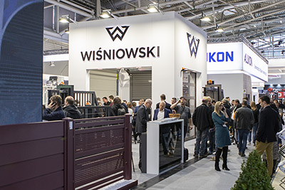 WIŚNIOWSKI на выставке BAU 2019 в Мюнхене
