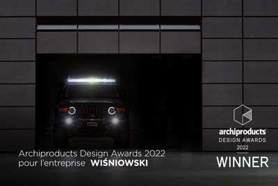 Archiproducts Design Awards 2022 pour l’entreprise WIŚNIOWSKI