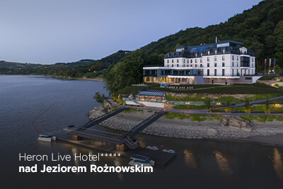 Heron Live Hotel***** nad Jeziorem Rożnowskim